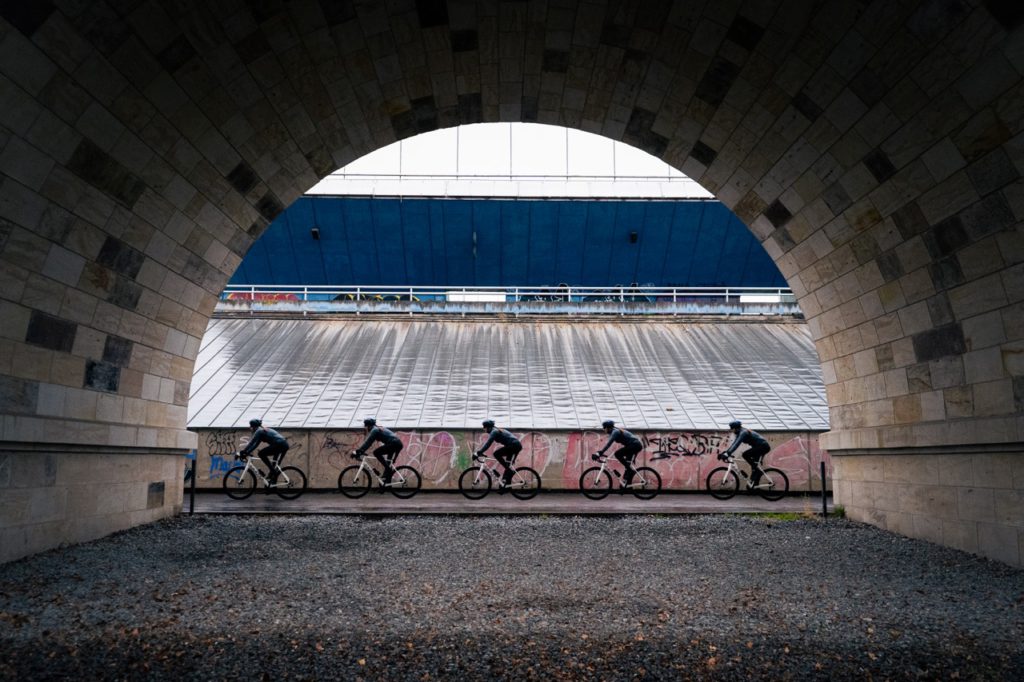 Česká amatérská cyklistka Kateřina Rusá 