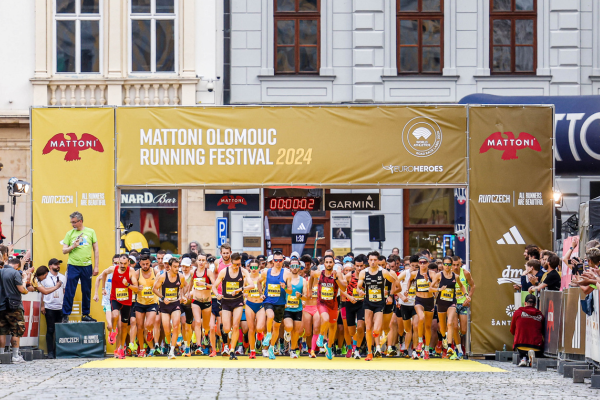 Olomouc rozběhá před 10 tisíc lidí všech generací. Sportovním vrcholem bude tradiční půlmaraton