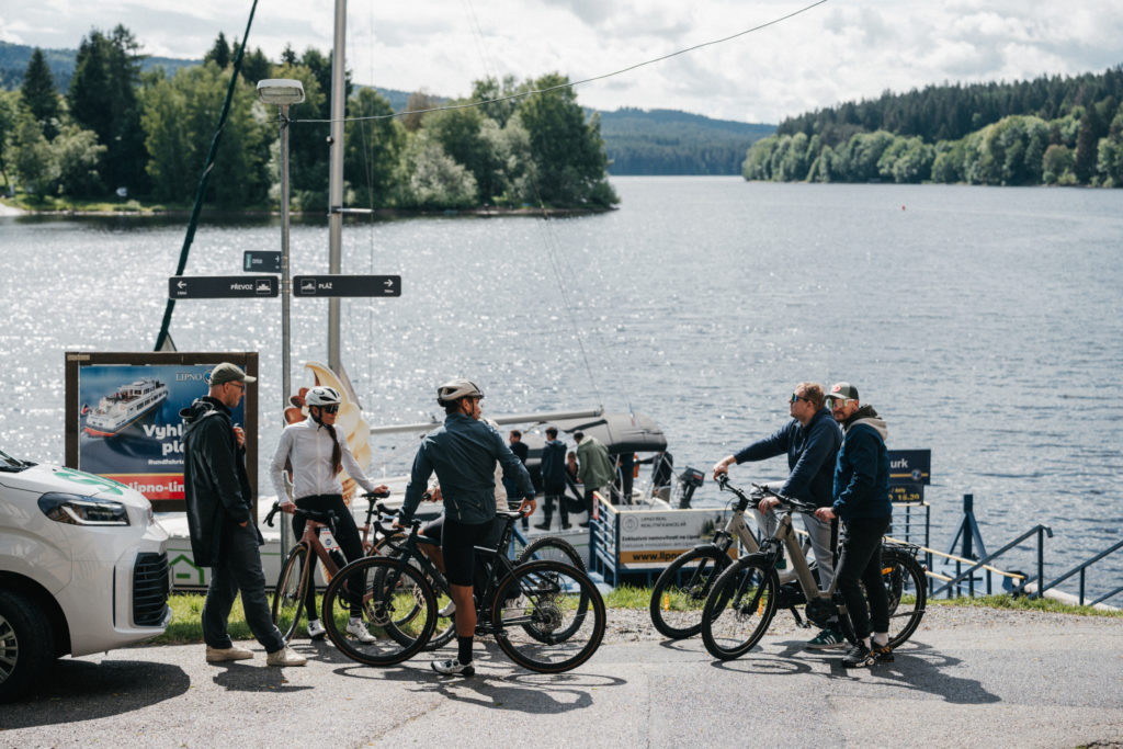 Lipno jako první zavádí SOS svozy pro cyklisty a stává se z něho cyklistický ráj budoucnosti s respektem k přírodě